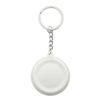 přívěšek na klíče s plackou bílá s potiskem loga - foto 3