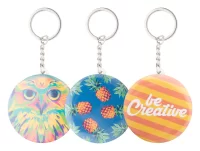 přívěšek na klíče s plackou stříbrná s potiskem loga - foto 4