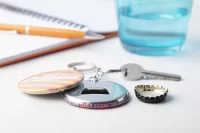 přívěšek na klíče s plackou stříbrná s potiskem loga - foto 8