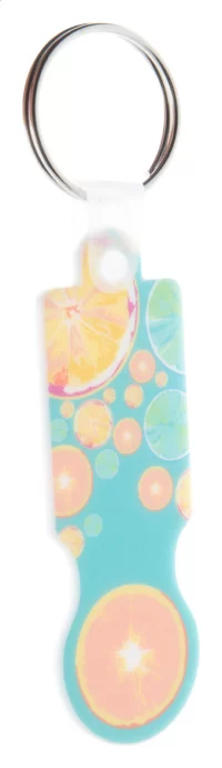 přívěšek na klíče se žetonem bílá s potiskem loga - foto 7