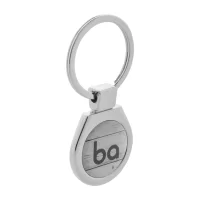 přívěšek na klíče stříbrná s potiskem loga - foto 4