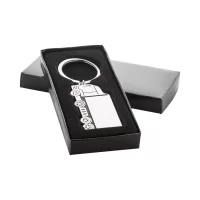 přívěšek na klíče stříbrná s potiskem loga - foto 2