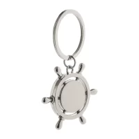 přívěšek na klíče stříbrná s potiskem loga