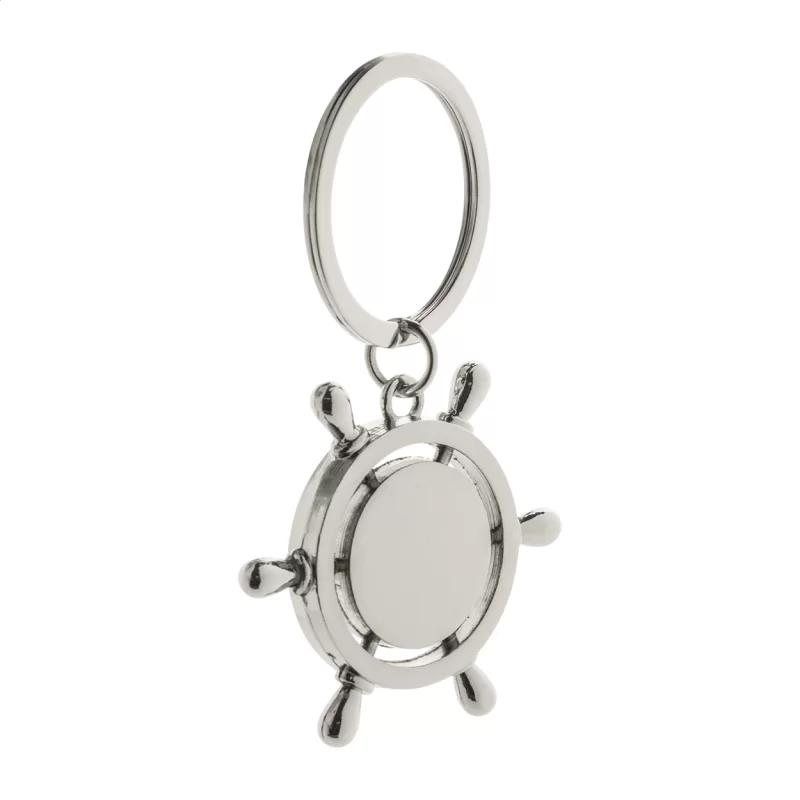 přívěšek na klíče stříbrná s potiskem loga