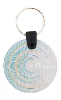 přívěšek na klíče stříbrná s potiskem loga - foto 2