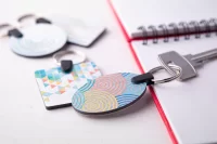 přívěšek na klíče stříbrná s potiskem loga - foto 4