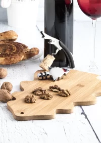 prkénko na krájení přírodní s potiskem loga - foto 3