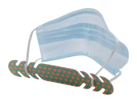 prodlužovač obličejové masky bílá s potiskem loga - foto 16