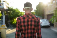 prodlužovač obličejové masky bílá s potiskem loga - foto 6