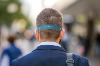 prodlužovač obličejové masky bílá s potiskem loga - foto 8