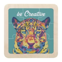 puzzle bílá s potiskem loga