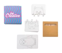 puzzle na vybarvení na zakázku bílá s potiskem loga - foto 2