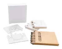 puzzle na vybarvení na zakázku bílá s potiskem loga - foto 8