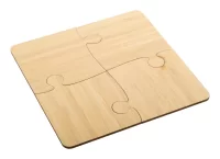 puzzle tácek přírodní s potiskem loga - foto 4