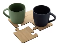 puzzle tácek přírodní s potiskem loga - foto 5