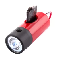 pytle na psí exkrementy červená s potiskem loga - foto 2