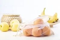 pytlík na ovoce a zeleninu přírodní s potiskem loga - foto 4