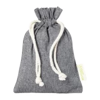 pytlík na potraviny černá s potiskem loga - foto 2