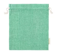 pytlík na potraviny zelená s potiskem loga