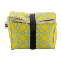 pytlík na zakázku na svačinu bílá s potiskem loga - foto 5