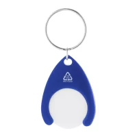 RABS přívěšek na klíče se žetonem do vozíku modrá s potiskem loga - foto 2