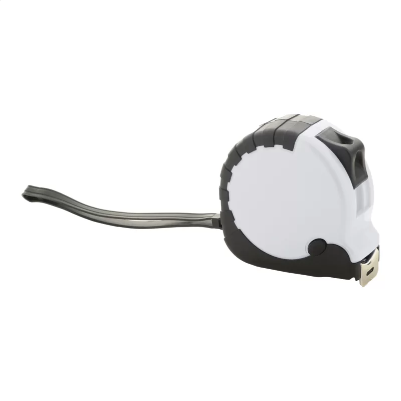 RABS svinovací metr bílá — reklamní předmět s vlastním potiskem RABS svinovací metr bílá s potiskem loga