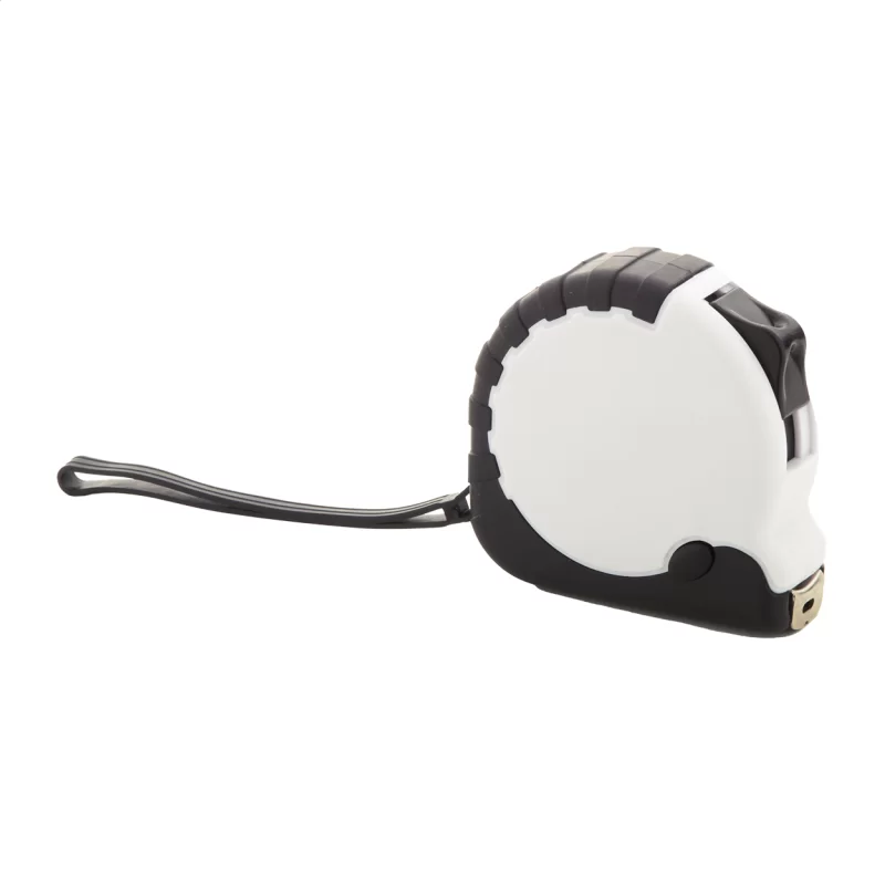 RABS svinovací metr bílá — reklamní předmět s vlastním potiskem RABS svinovací metr bílá s potiskem loga