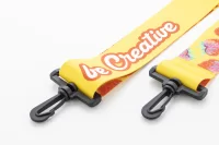 ramenní popruh na zakázku bílá s potiskem loga - foto 2