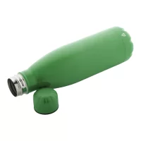 recyklovaná láhev z nerez oceli zelená s potiskem loga - foto 2