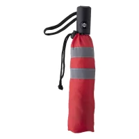 reflexní deštník červená s potiskem loga - foto 2