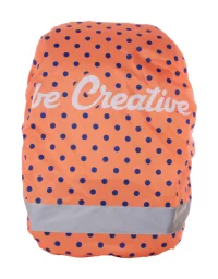 reflexní obal na batoh na zakázku bílá s potiskem loga - foto 5