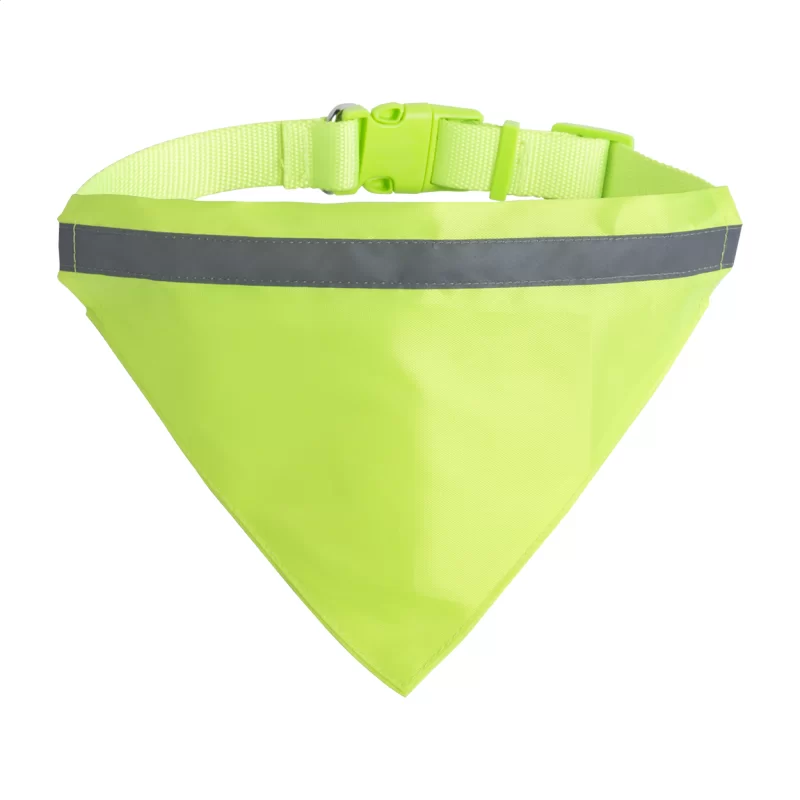 reflexní obojek pro psy žlutá — reklamní předmět s vlastním potiskem reflexní obojek pro psy žlutá s potiskem loga