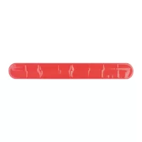 reflexní páska červená s potiskem loga - foto 2