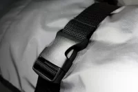 reflexní RPET batoh stříbrná s potiskem loga - foto 4