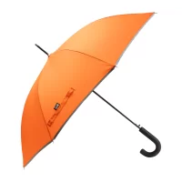 reflexní RPET deštník oranžová s potiskem loga - foto 5