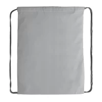 reflexní vak na stažení šňůrkou stříbrná s potiskem loga - foto 3