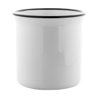 retro hrnek pro sublimaci černá s potiskem loga - foto 4