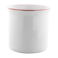 retro hrnek pro sublimaci červená s potiskem loga - foto 4