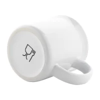 retro hrnek pro sublimaci červená s potiskem loga - foto 6