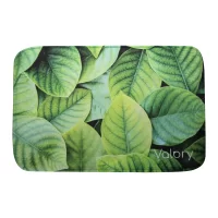 rohožka do koupelny se sublimací bílá s potiskem loga