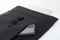 RPET batoh černá s potiskem loga - foto 6