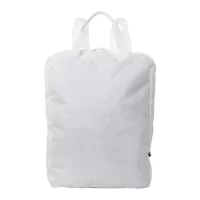 RPET batoh na notebook na zakázku bílá s potiskem loga - foto 6