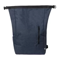 RPET batoh tmavě modrá s potiskem loga - foto 3