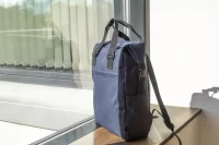 RPET batoh tmavě modrá s potiskem loga - foto 6