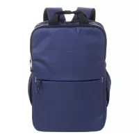 RPET batoh tmavě modrá s potiskem loga - foto 2