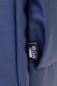 RPET batoh tmavě modrá s potiskem loga - foto 4