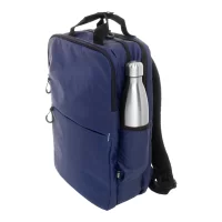 RPET batoh tmavě modrá s potiskem loga - foto 7