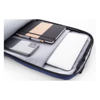 RPET batoh tmavě modrá s potiskem loga - foto 8