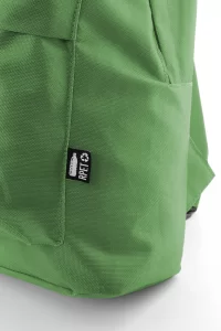 RPET batoh zelená s potiskem loga - foto 3