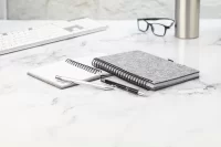 RPET blok šedá s potiskem loga - foto 5